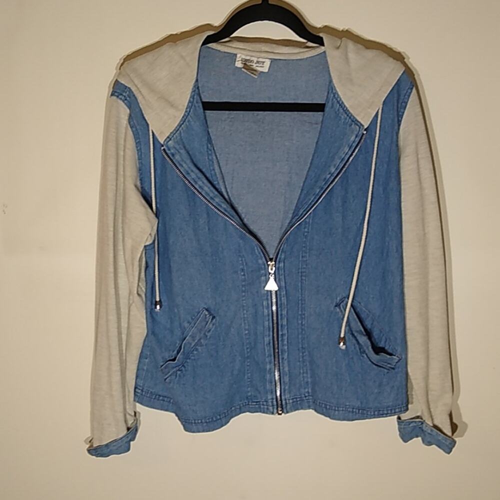 Euro Joy jean jacket. Size medium